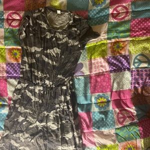 Army looking dress for a girl